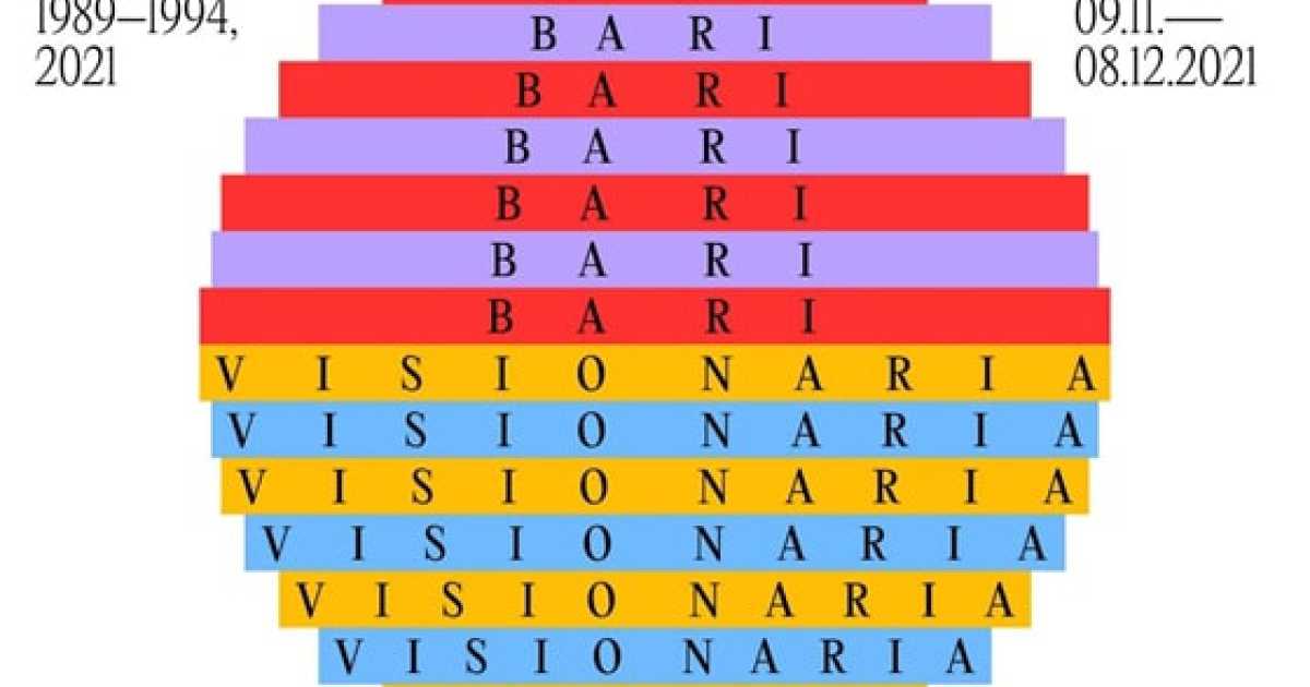 ''Bari visionaria'', installazione di Lawrence Weiner nella Sala Murat